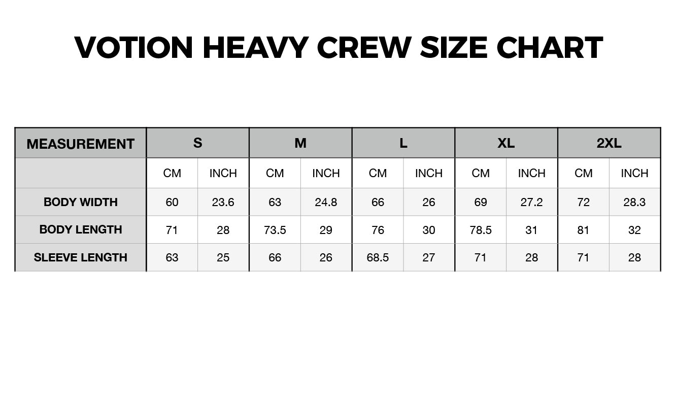 Votion Heavy Crew