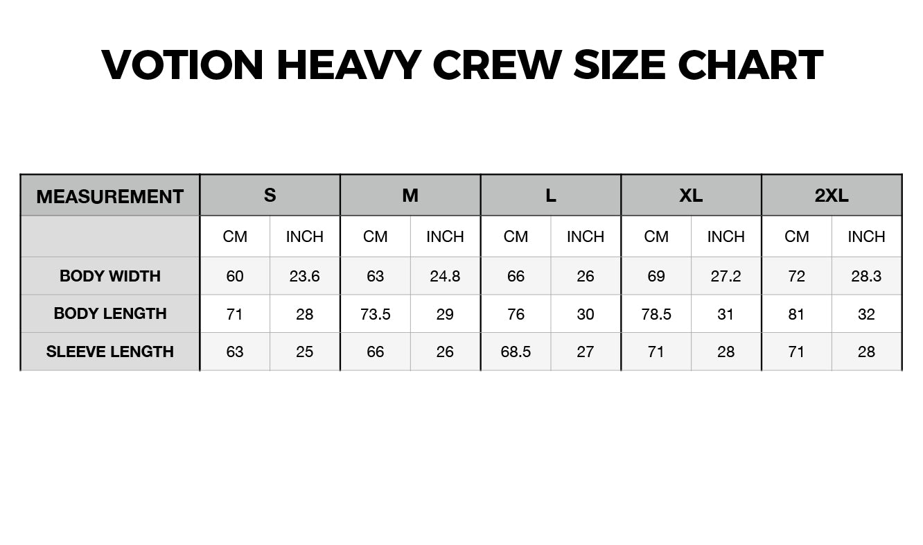 Votion Heavy Crew