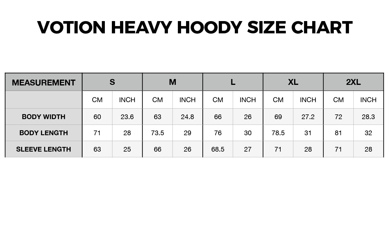 Votion Heavy Hoodie